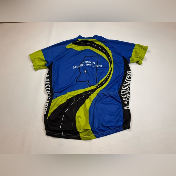 primal Other - Mississippi Riding Men's large Cycling Jersey Road Bike Zipper Pocket (bin M)